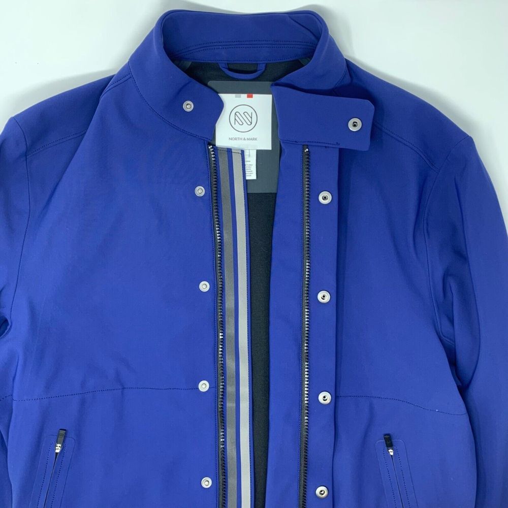 Huckberry North & Mark‎ Bryant Stretch Tech Blue Men's Jacket Size Large - Picture 4 of 8